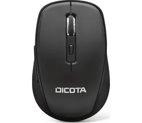 Dicota Reisemaus, schwarz / Kabellos / Optisch / Bluetooth / 800-1600 DPI