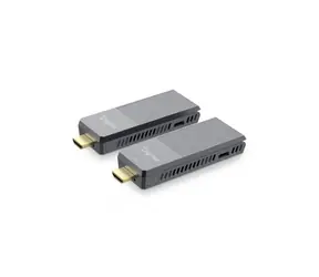 Digitus HDMI-Extender-Set, grau / HDMI-Extender / Kabellos / 4K/60Hz / 150 m