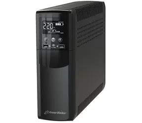 PowerWalker VI 1000 CSW IEC / USV-Notstromversorgung / 1000 VA / 600 W / 8x IEC C13 / LCD / USB