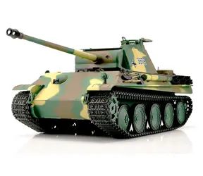 AMEWI RC Panther Standard-Tarnung / RC-Panzer / 1:16 / RTR / 2,4 GHz / Li- ION 1800 mAh