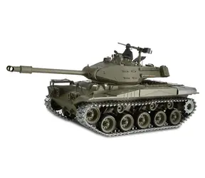 AMEWI RC-Panzer M41 Walker Bulldog grün / 1:16 / RTR / 2,4 GHz / ohne Akku / ab 14 Jahren