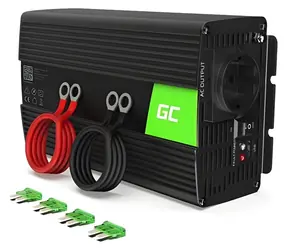 Green Cell INV18 / Spannungswandler / 24 V auf 230 V / 1000 W/2000 W / Sinus