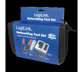 LogiLink WZ0012 / Netzwerkwerkzeugset / Crimpzange / LSA-Werkzeug / Kabeltester