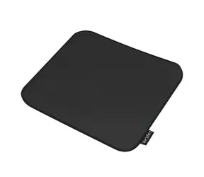 LogiLink Gaming-Mauspad Schwarz / Mauspad / 250 × 220 mm / Größe M / Genähte Kanten