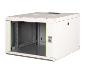 Digitus Unique grau / Wandschrank / 19" / 7U / 420x600x600 mm / Glastür / IP20