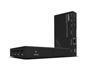 Lindy HDMI- und IR-Extender nach Cat6 mit PoC / HDMI-Extender / 4K UHD 30 Hz / 70 m / HDBaseT