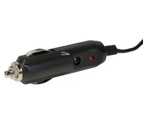 LogiLink CP0111 schwarz / Verlängerungskabel für Zigarettenanzünder im Auto / 12 V / 2 m / Sicherung 8 A