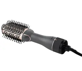 Lafe Sleek & Shine Bürste schwarz / Heißluftbürste / 1200 W / Ionisierung / 3 Temperaturstufen / Kaltluft