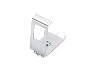 Digitus DIN-Schienenadapter für 1x Keystone-Modul / DIN-Schienenadapter / silber / Metall