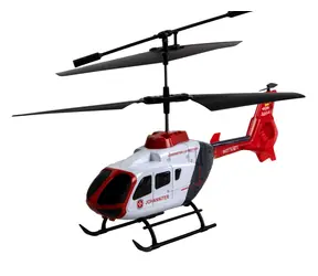AMEWI Hubschrauber EC135 CX Johanniter / Koaxialrotoren / 3 Kanäle / RTF / 2,4 GHz / ab 8 Jahren