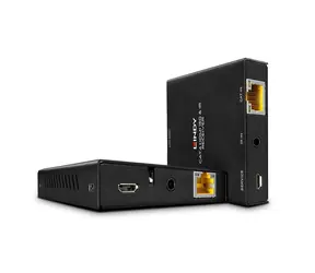 Lindy HDMI Cat.6 Extender 50 m / Videosignal-Extender / HDMI 2.0 / 4K 60Hz / PoC / IR / Durchschleifausgang