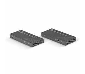 Lindy HDBaseT KVM-Extender schwarz / KVM-Extender / HDMI 4K 60Hz / Cat.6 / 150 m / USB 2.0 / IR