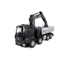 AMEWI RC LKW-Kran Mercedes-Benz Arocs / 1:18 / Allradantrieb / Kippaufbau / LED-Beleuchtung / Soundeffekte / RTR