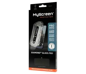 MyScreen Diamond Glass für Apple iPhone 17 / Schutzglas / Montagerahmen / Härtegrad 9H