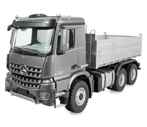 AMEWI RC Muldenkipper Mercedes-Benz Arocs 6x6 Anthrazit / Maßstab 1:14 / RTR / 6WD / 2,4 GHz / 45 Min. / Ab 14 Jahren