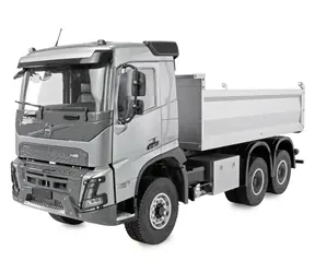 AMEWI RC Muldenkipper Volvo FMX E015 silber / Maßstab 1:14 / 6x4 / RTR / LED-Beleuchtung / ab 14 Jahren