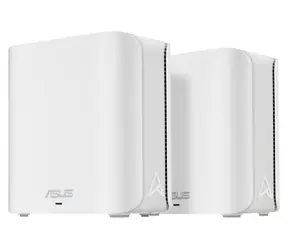 Asus ZenWiFi BD4, weiß, 2er-Pack / Mesh-Router / WiFi 7 / BE3600 / 2,4 GHz / 5 GHz / 2x LAN
