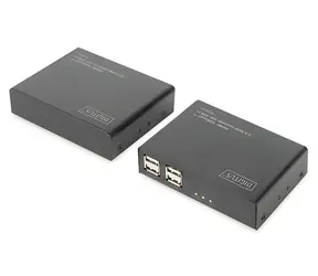 Digitus HDMI HDBaseT 2.0 KVM-Extender-Set / HDBaseT-Extender / 100 m / 4K 60Hz / 6x USB / Cat5e-8