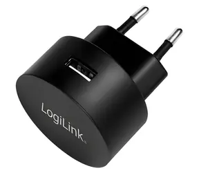 LogiLink PA0217 schwarz / Ladeadapter / 1x USB-A / 2,1 A / 10,5 W