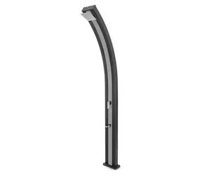 G21 Della schwarz-silber / Solardusche / 30 l / Aluminiumkonstruktion