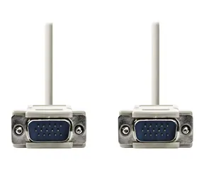 Nedis VGA-Kabel, elfenbeinfarben / VGA-Kabel / VGA-Anschluss - VGA-Stecker / 2 m