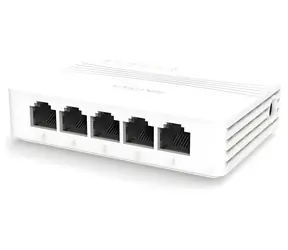 HIKVISION DS-3E0505D-E / Switch / 5x 10/100 Mbps RJ45 / Netzteil 5 VDC / 0,6 A