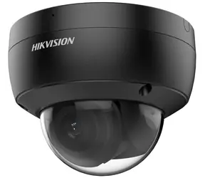 HIKVISION DS-2CD2186G2-ISU (2,8 mm) (C) (SCHWARZ) Schwarz / IP-Kamera / Dome / 8 MP / AcuSense / IR 30 m / IK10 / Mikrofon