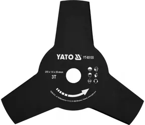 YATO YT-85155 / Trennscheibe für Freischneider / 255 mm / Loch 25,4 mm