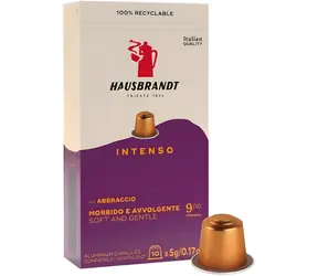 Hausbrandt INTENSO für Nespresso 10 Stück / Kapselkaffee