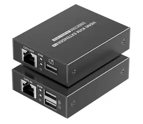 PremiumCord HDMI KVM-Extender / Extender / 4K 30Hz bis zu 40 m / Full HD bis zu 70 m / USB / Cat5e-6-7