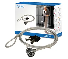 LogiLink NBS003 / Laptop-Schlüsselschloss / 1,5 m