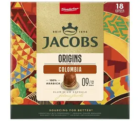 Jacobs Origins Kolumbien Nespresso 18 Stück / Kapselkaffee