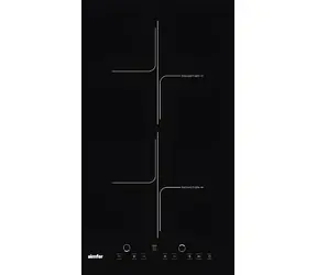 Simfer H3.020.DEISP schwarz / Induktionskochfeld / 18 cm / 2 Kochzonen / Touch-Bedienung