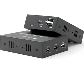 Techly KVM-Extender HDMI/USB / KVM-Extender / Cat6 / bis zu 100 m / 1080p 60 Hz