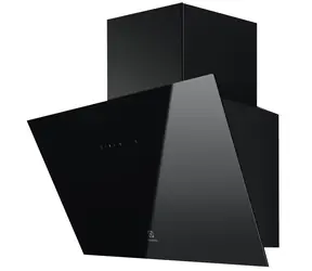 Electrolux LFV626K schwarz / Dunstabzugshaube / Wandmontage / 615 m/h / 3 Leistungsstufen / 62 dB / Klasse A