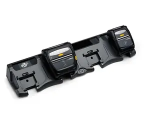 ZEBRA Powerstation ZQ500 mit 4 Ladeplätzen, schwarz / Ladestation / 4 Positionen / UK-Netzkabel (Typ G)