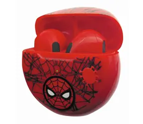 Lexibook Spiderman Bluetooth-Kopfhörer rot / Kabellose In-Ear-Kopfhörer / Integriertes Mikrofon