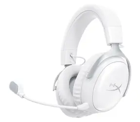 HyperX Cloud III S weiß / Gaming-Headset / Mikrofon / Bluetooth 5.3 / 2,4 GHz / PC, PS5, PS4