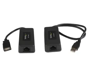 StarTech USB-Extender über CAT5/CAT6 / Extender / USB 2.0 / RJ-45 / schwarz