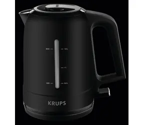 Krups BW 2448 schwarz / Wasserkocher / 1,6 l / 2400 W / Kunststoff
