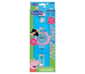 LEXIBOOK Projektionsuhr Peppa Pig / 20 projizierte Bilder / ab 3 Jahren
