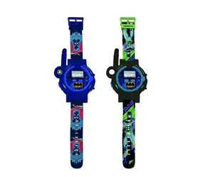 LEXIBOOK Batman Walkie-Talkie-Uhr / Reichweite 200 m / Kompass / Wiederaufladbarer NiMH-Akku