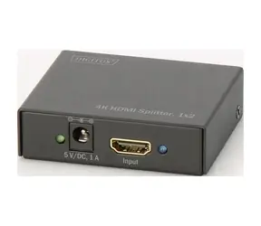 Digitus DS-46304 schwarz / HDMI-Splitter / 1x2 / 4K Ultra HD