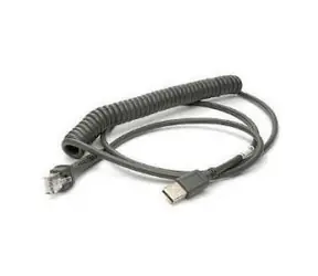 ZEBRA geschirmtes, verdrilltes USB-Kabel, 3,66 m / Kabel / USB-A auf RJ-45 / BC1.2 Hochstrom / -30 °C