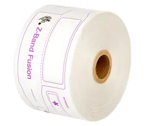 ZEBRA Z-Band Fusion weiß / Armband / 76 x 279 mm / PolyPro/PET / DT / 200 Stück/Rolle / 5 Rollen/Packung
