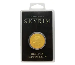 FANATIK-Münze The Elder Scrolls Septim Misty Gold Edition / Sammlermünze / Spielartikel