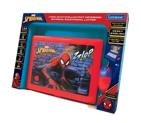 LEXIBOOK Lernheft Spiderman / CZ/ EN / 124 Aktivitäten / ab 4 Jahren