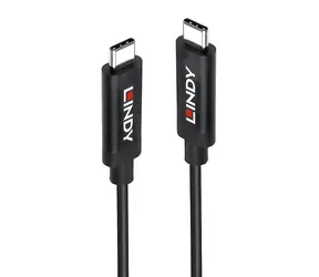 Lindy USB-C - USB-C schwarz / USB-Kabel / USB 3.2 Gen 2 / 10 Gbit/s / 3 m / PD 60 W