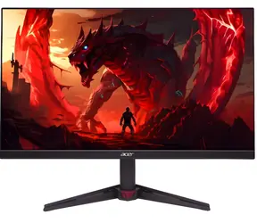 23,8" Acer Nitro VG240YX1 schwarz/rot / Monitor / VA / FullHD / 200Hz / 1ms / FreeSync / VESA