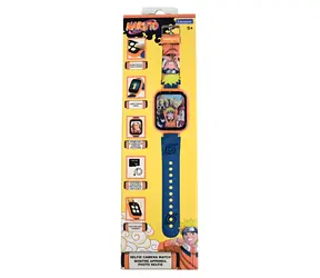 LEXIBOOK Kinderuhr mit Naruto-Kamera / Touchscreen / Selfie-Kamera / USB-C-Ladefunktion / ab 5 Jahren